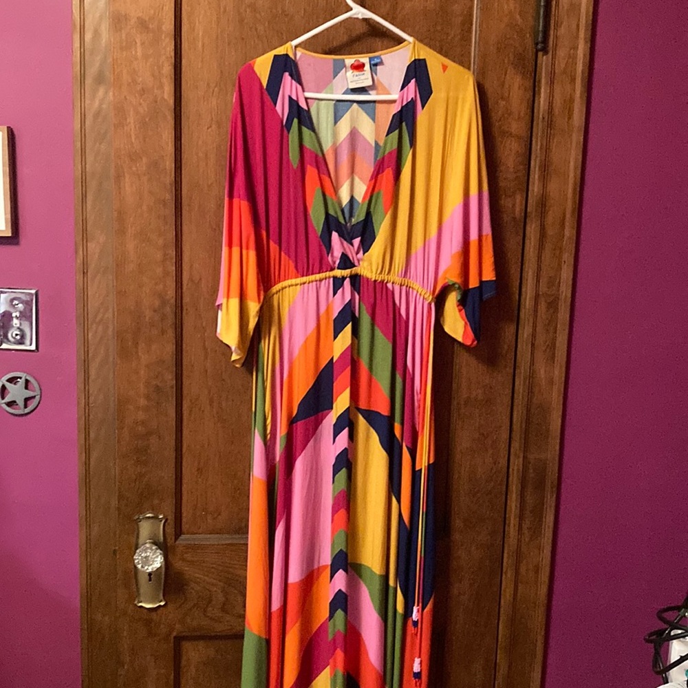 Farm X Anthropologie maxi coverup. .